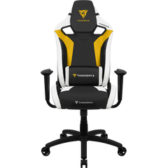 Кресло компьютерное игровое ThunderX3 XC3 Bumblebee Yellow, Материал обивки: Экокожа, Цвет: Черный/желтый, фото 