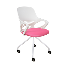 Кресло поворотное INDIGO, ткань-сетка, розовый, фото 