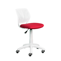 Кресло поворотное PIXEL, ткань-сетка, (красный), фото 