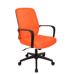 Операторское кресло Everprof Bamboo Сетка Оранжевый, фото 