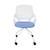 Кресло поворотное INDIGO, ткань-сетка, голубой, фото , изображение 2