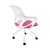 Кресло поворотное INDIGO, ткань-сетка, розовый, фото , изображение 4