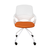Кресло поворотное INDIGO, ткань-сетка, оранжевый, фото , изображение 2