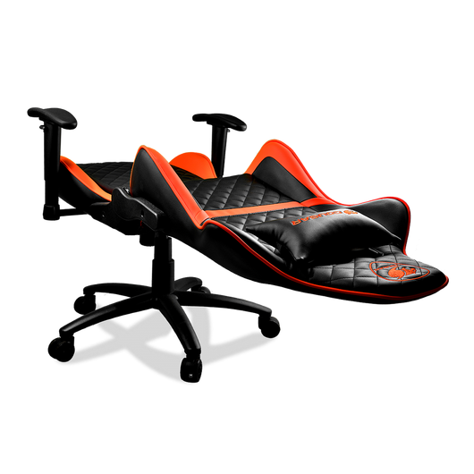 Кресло компьютерное игровое Cougar ARMOR One Black-Orange [3MARONXB.0001], Материал обивки: Экокожа, Цвет: Черный/оранжевый, фото , изображение 6